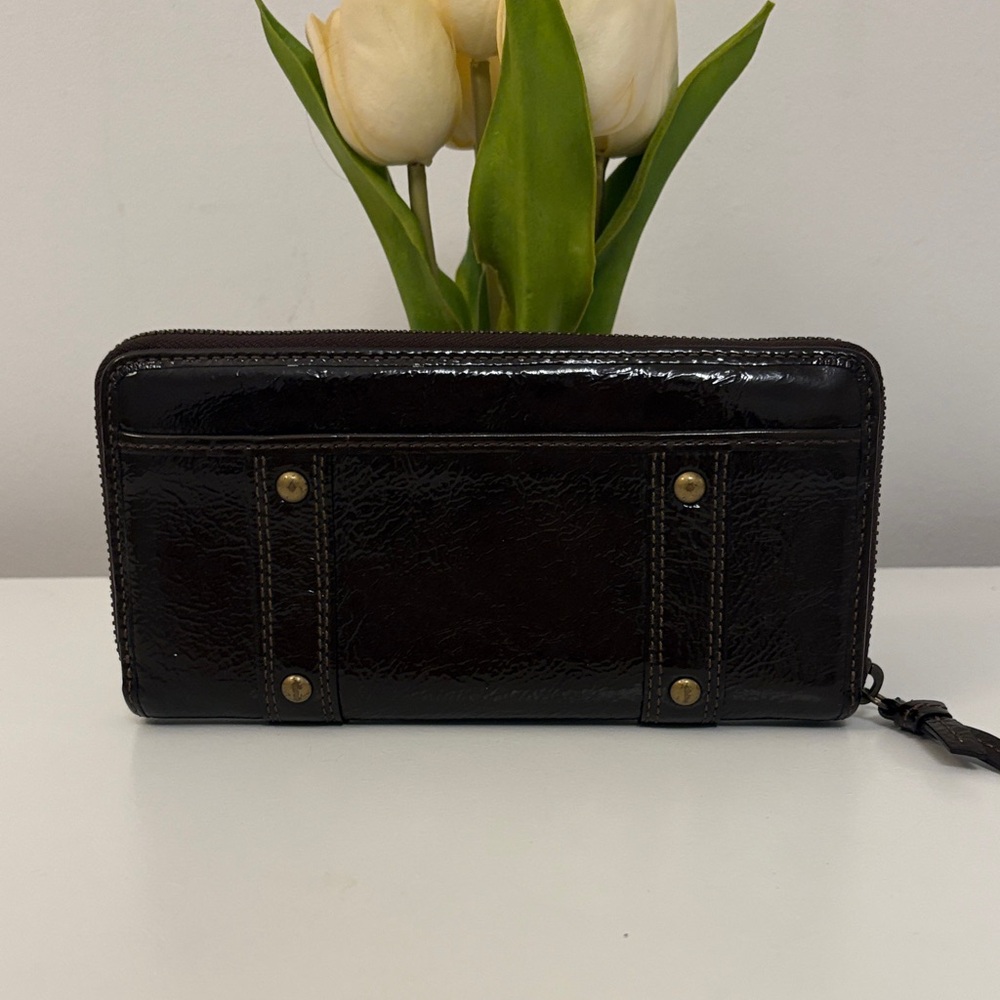 Coach Zoe Legacy Wallet Lavender Interior💜 - Picture 3 of 13